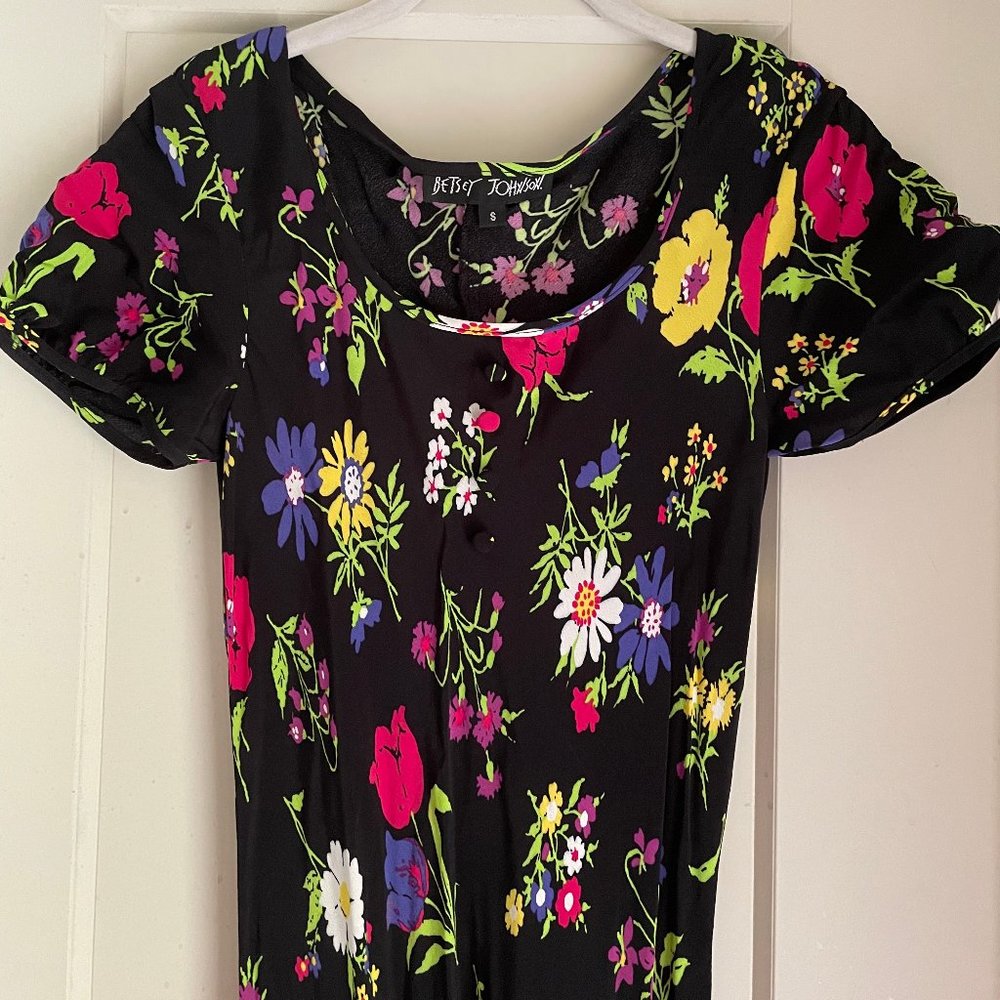Betsy Johnson floral dress